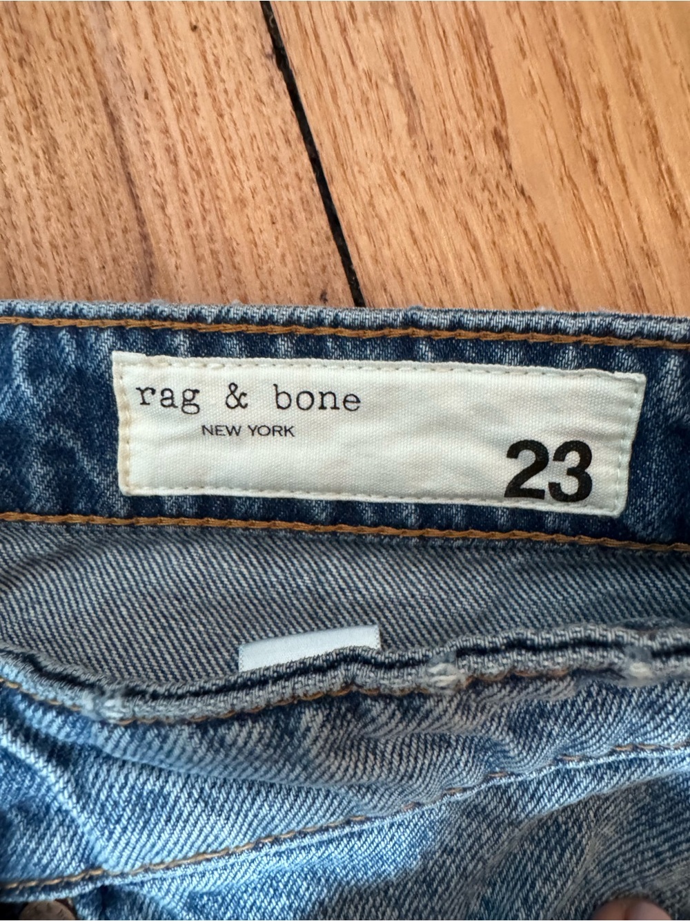 rag & bone Rosa Midrise Boyfriend Distressed Jeans - Picture 3 of 6